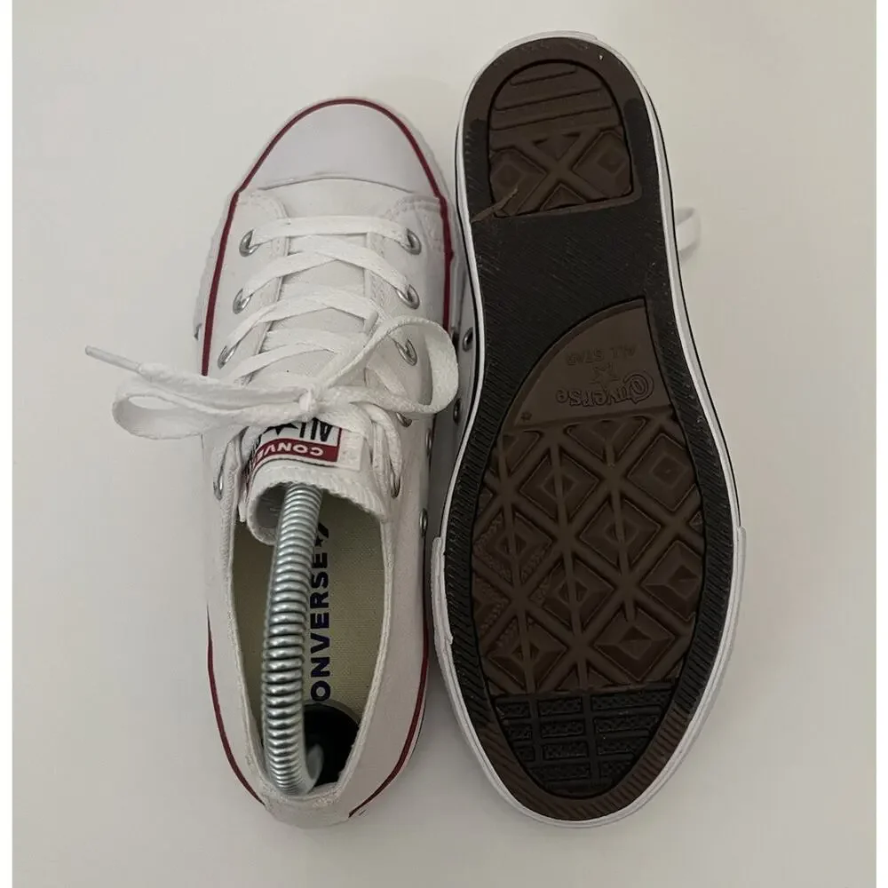 Size 3- Converse All Star Low Top White